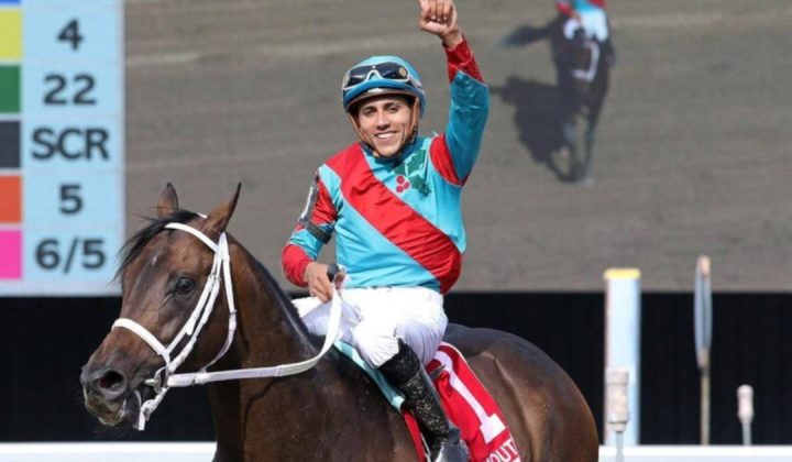 El jockey Samuel Marín conquista su segundo título en Tampa Bay Downs