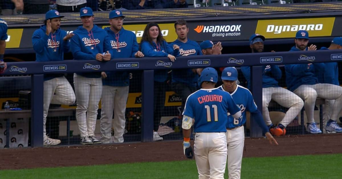 MLB: Jackson Chourio destaca con hit clave en victoria de los Cerveceros sobre los Yankees