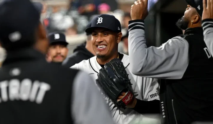 Keider Montero brilla y asegura victoria para los Tigres de Detroit ante los Rangers