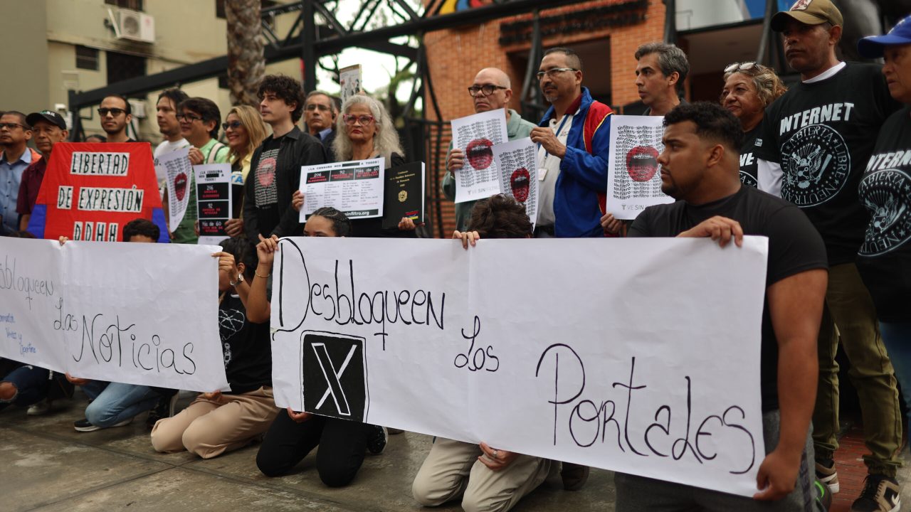 VE sin Filtro exige a Conatel el cese del bloqueo a medios digitales en Venezuela