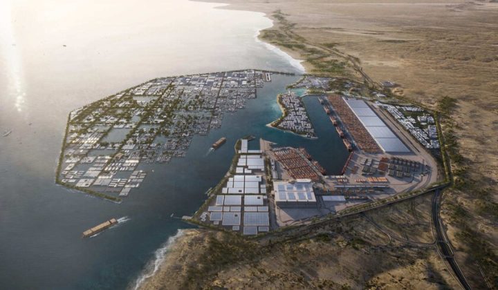 Neom, de ciudad futurista a solución logística clave por la guerra con Irán