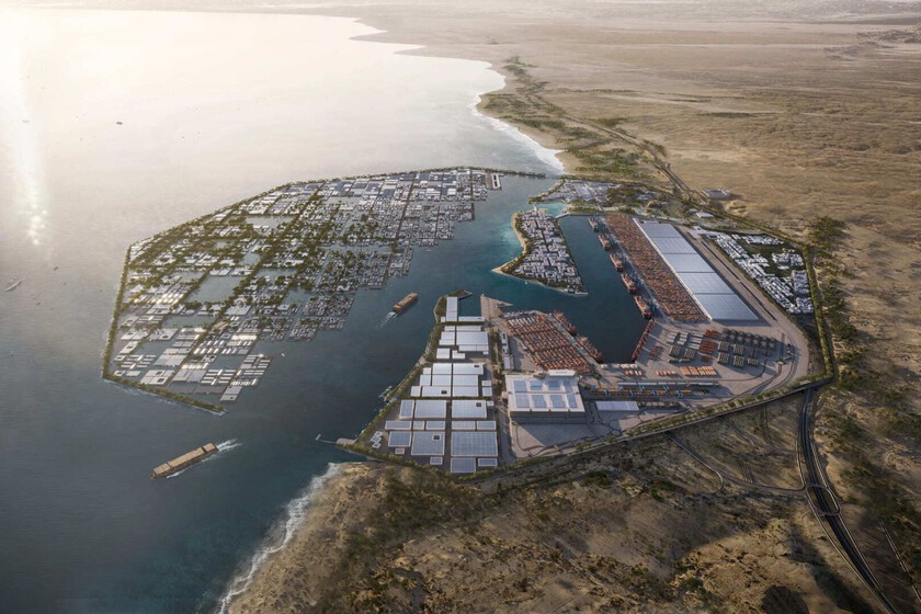 Neom, de ciudad futurista a solución logística clave por la guerra con Irán