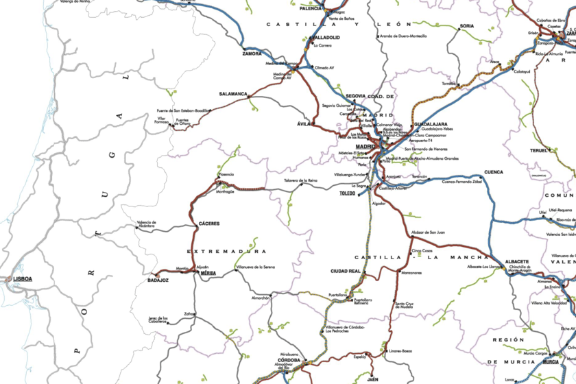 España busca que el 90% de su población en el Corredor Atlántico tenga acceso a AVE en 30 minutos