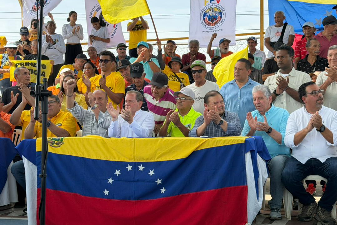 Guanipa enfatiza elecciones presidenciales como única salida para Venezuela durante acto en Cabimas