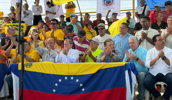 Guanipa enfatiza elecciones presidenciales como única salida para Venezuela durante acto en Cabimas