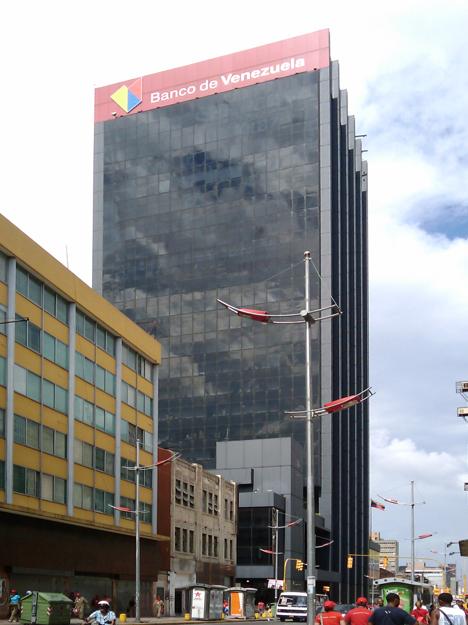 Edificio del Banco Central de Venezuela en Caracas