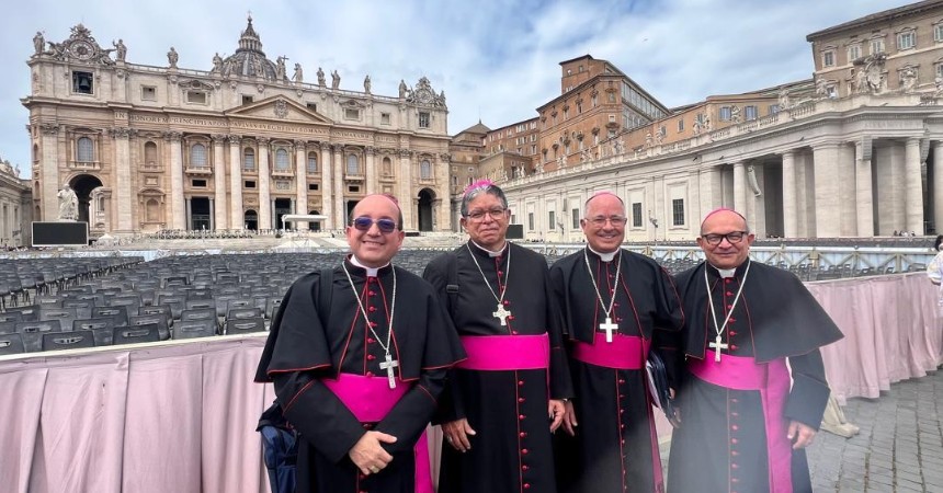El Papa León XIV se reunió con la directiva de la Conferencia Episcopal Venezolana en audiencia privada