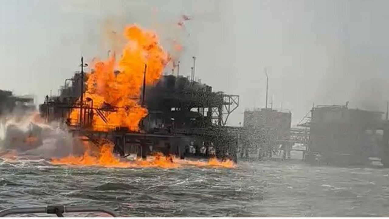 Explosión en instalación de gas de PDVSA en el Lago de Maracaibo: lo que se sabe del incidente
