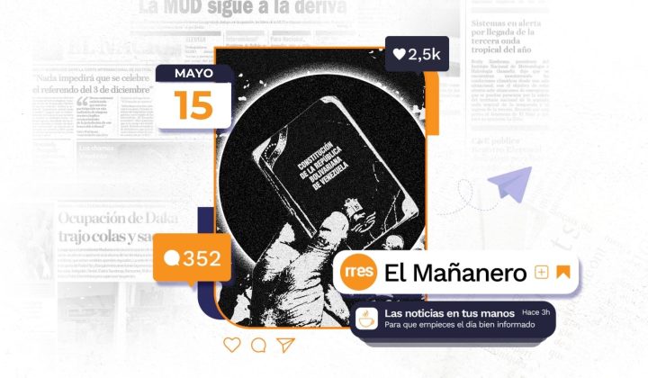 El Mañanero del 15 de mayo: Informe Provea, plan eléctrico con EEUU y misa por preso político