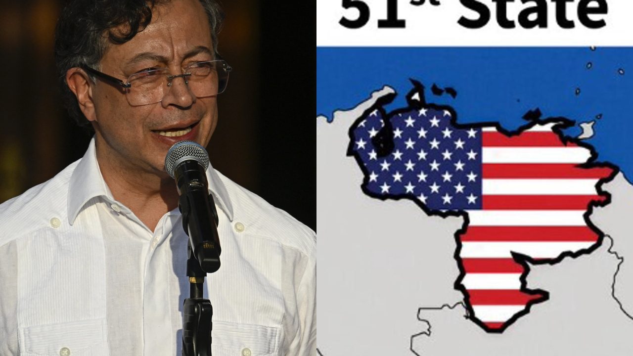 Gustavo Petro rechaza la propuesta de Trump de convertir a Venezuela en el «estado 51» de EE. UU.