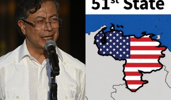 Gustavo Petro rechaza la propuesta de Trump de convertir a Venezuela en el «estado 51» de EE. UU.
