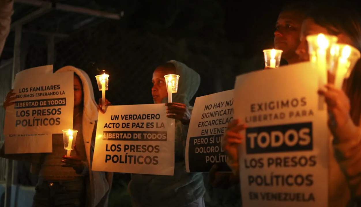 TÍTULO: Foro Penal reporta 39 excarcelaciones de presos políticos tras anuncios del régimen