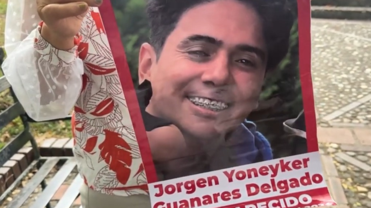 Madre de Jorgen Guanares busca respuestas 21 meses después de su desaparición forzada