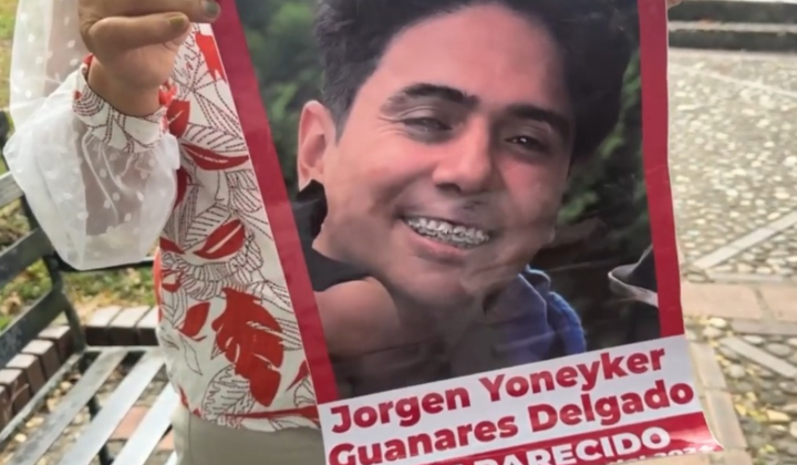 Madre de Jorgen Guanares busca respuestas 21 meses después de su desaparición forzada