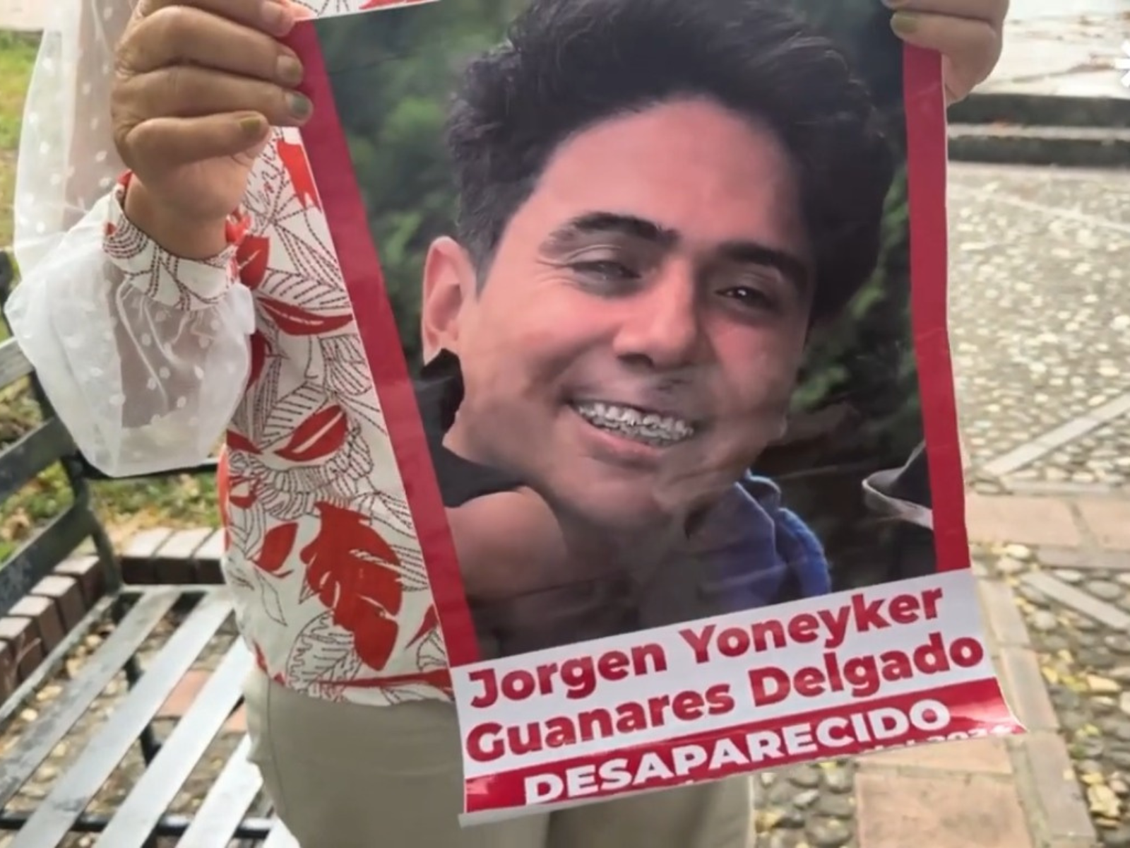 María Emely Delgado, madre de Jorgen Guanares, en su búsqueda de respuestas.