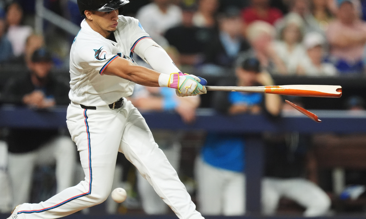 Javier Sanoja lidera blanqueo de Marlins con Grand Slam ante Bravos