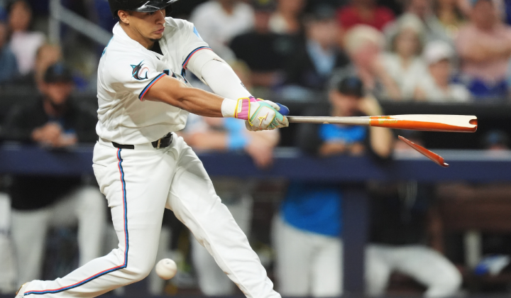 Javier Sanoja lidera blanqueo de Marlins con Grand Slam ante Bravos