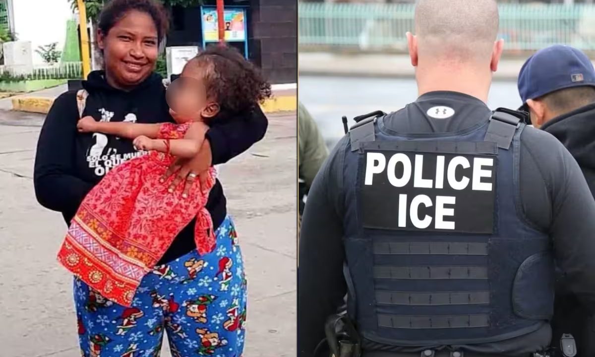 Venezolana que cruzó el Darién con ocho hijos ve a su esposo detenido por ICE en EE. UU.