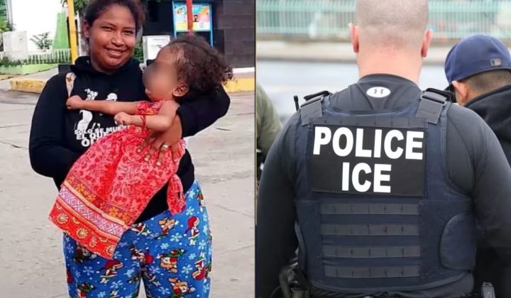 Venezolana que cruzó el Darién con ocho hijos ve a su esposo detenido por ICE en EE. UU.