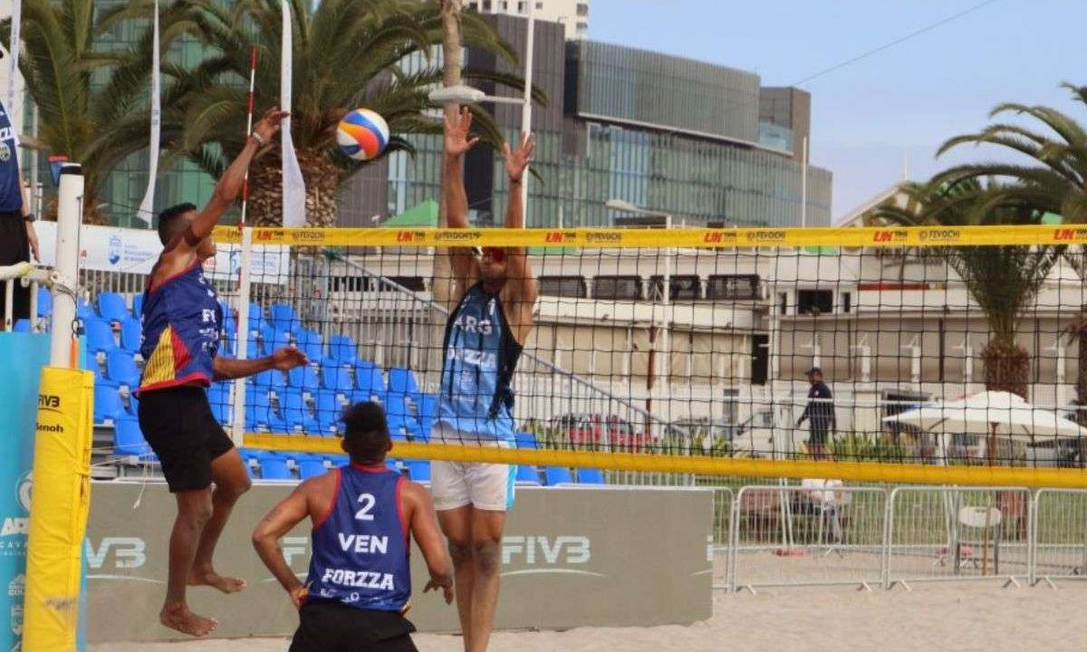 Kirchner y Delgado Culminan Cuartos en el Circuito Suramericano de Voleibol de Playa