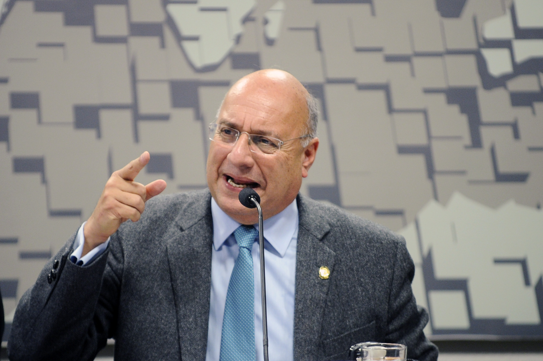 Williams Dávila durante una entrevista en Caracas