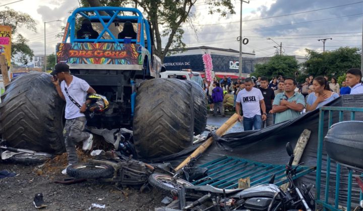 Trágico accidente en show de Monster Trucks en Colombia deja dos muertos y 37 heridos