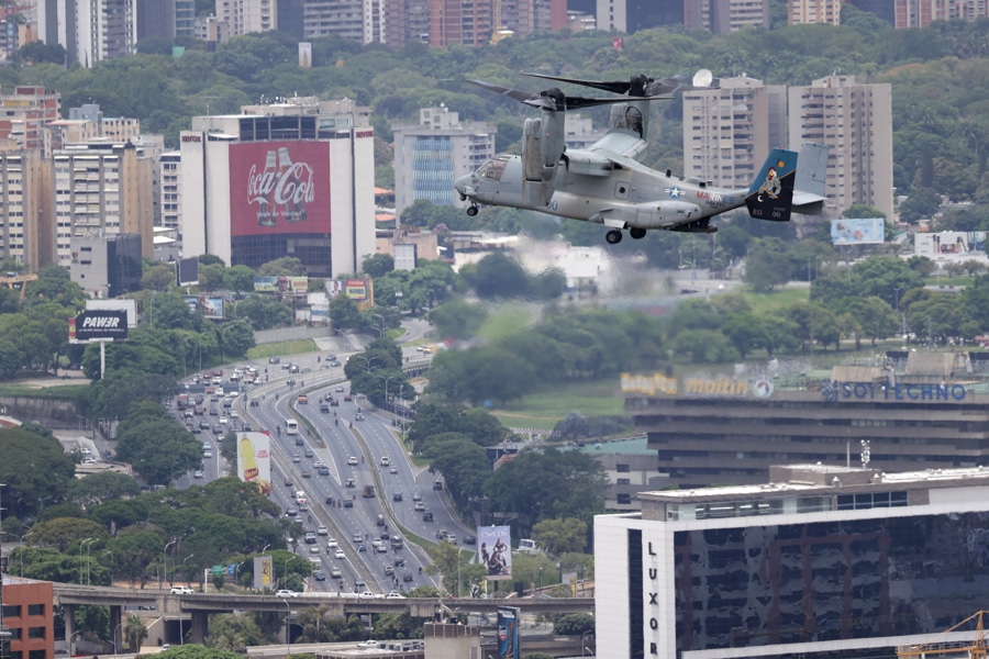 Maniobras militares de EE.UU. en Caracas: ¿Presencia, control o aviso?