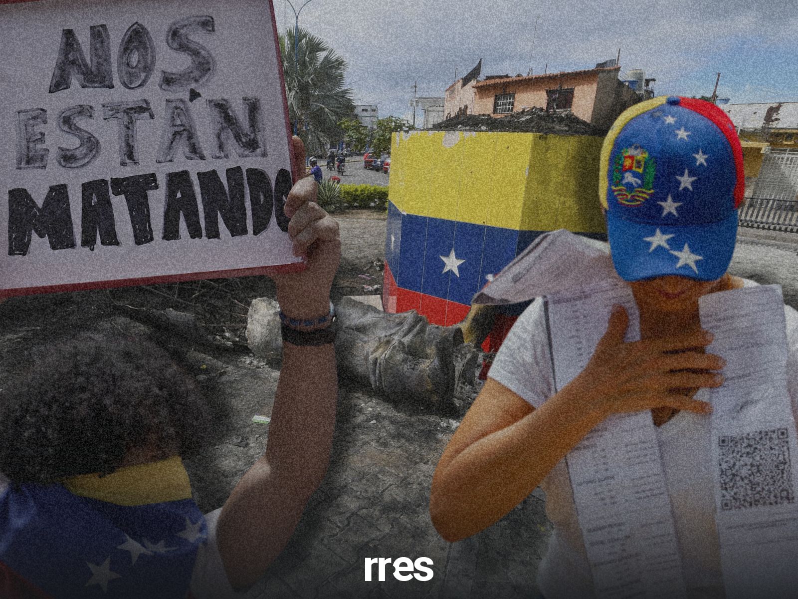 Miembros de la oposición venezolana en una reunión política.