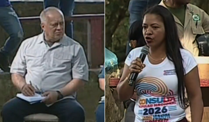 Líder comunal reclama a Diosdado Cabello por escasez de agua en Falcón