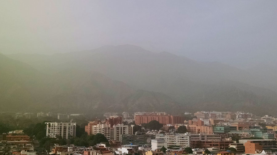 El polvo del Sahara regresa a Venezuela: Inameh alerta sobre visibilidad y salud
