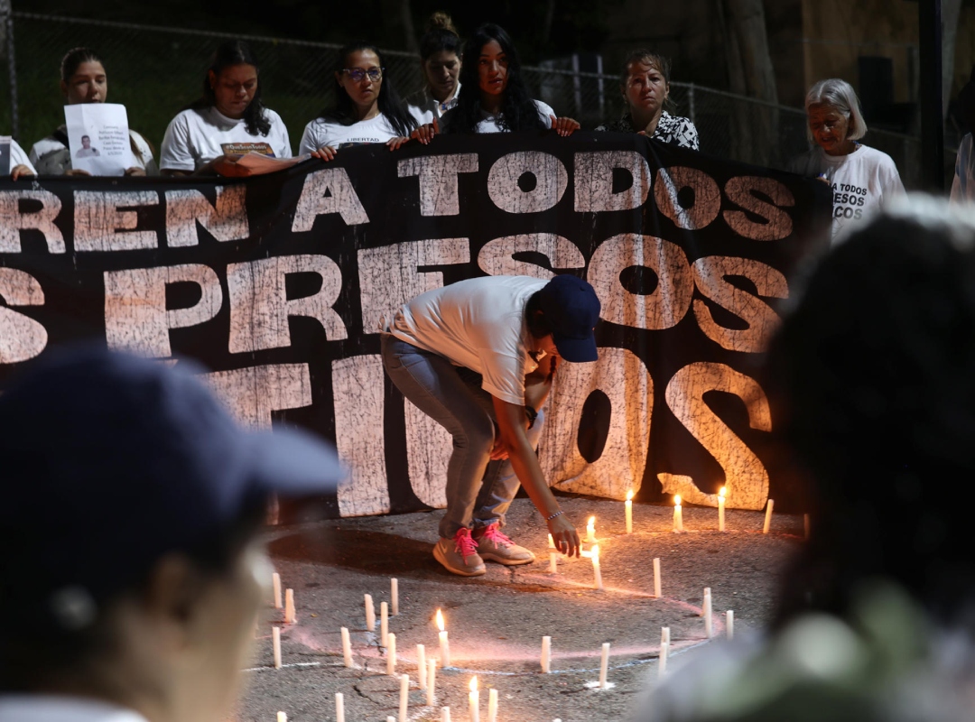 Fachada de la sede de la ONG Foro Penal en Venezuela.