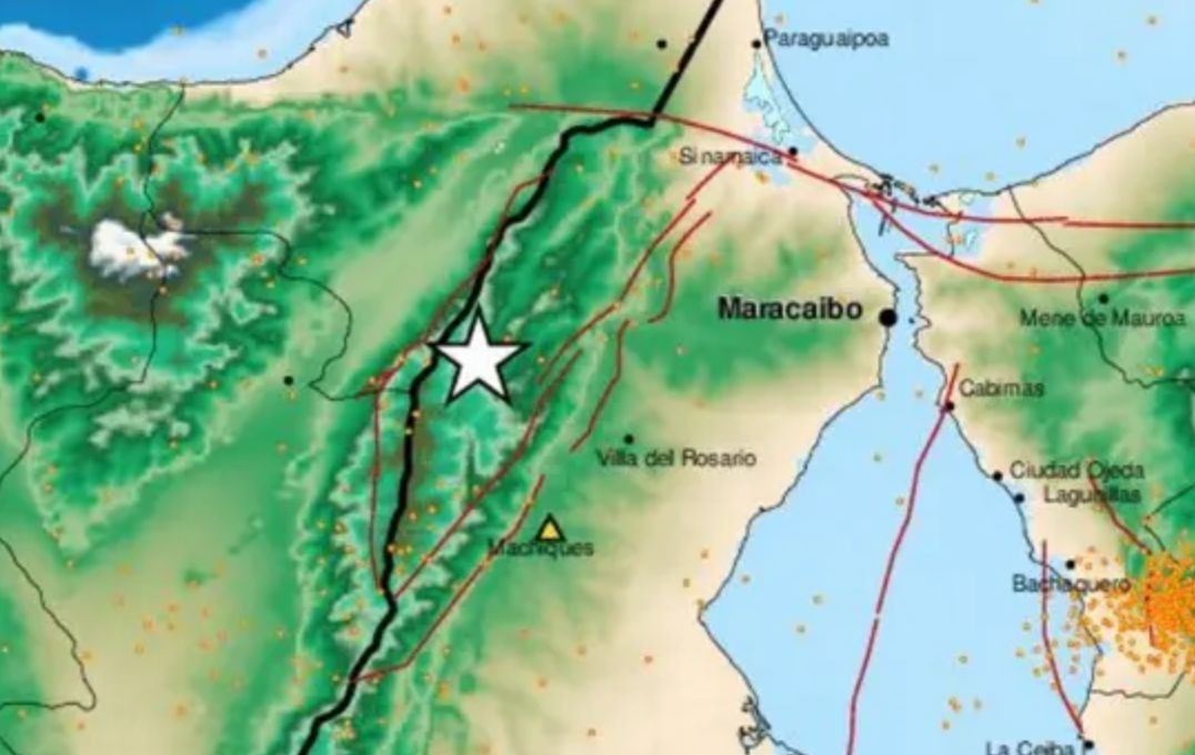 Temblor de magnitud 4,3 sacude el estado Zulia sin reportar daños