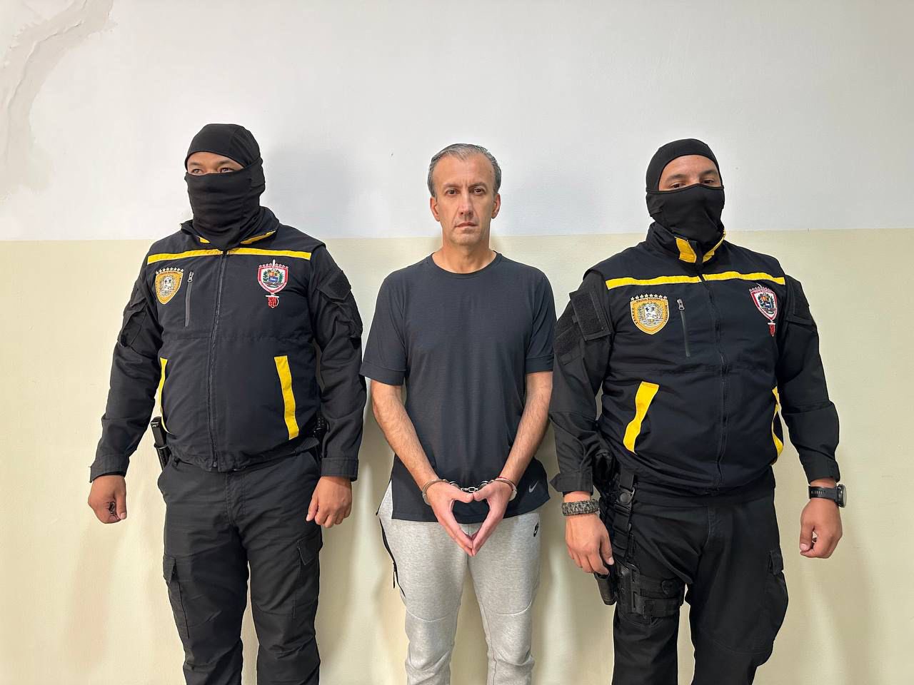 Tarek El Aissami en un tribunal durante el juicio por el caso PDVSA-Cripto.