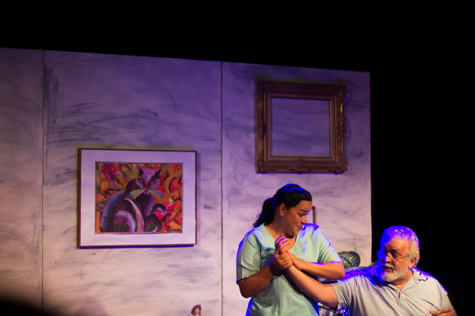 Escena de la obra teatral