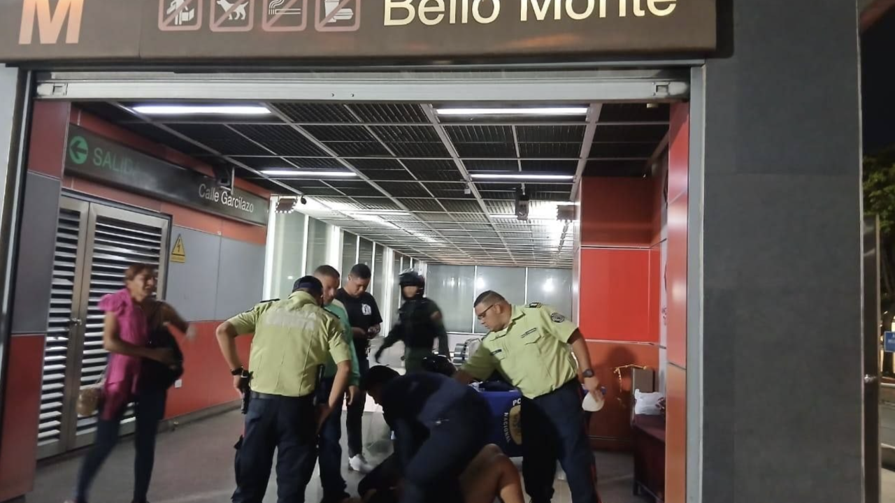 Mujer herida por disparo accidental de oficial de la PNB en Bello Monte