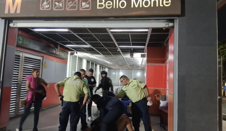 Mujer herida por disparo accidental de oficial de la PNB en Bello Monte