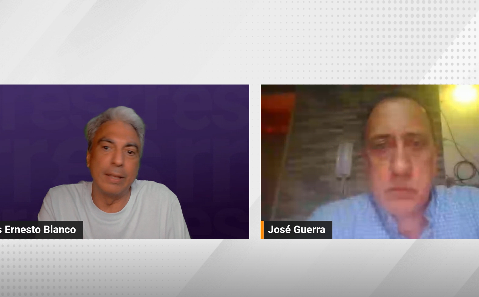 Retrato del economista José Guerra en Venezuela