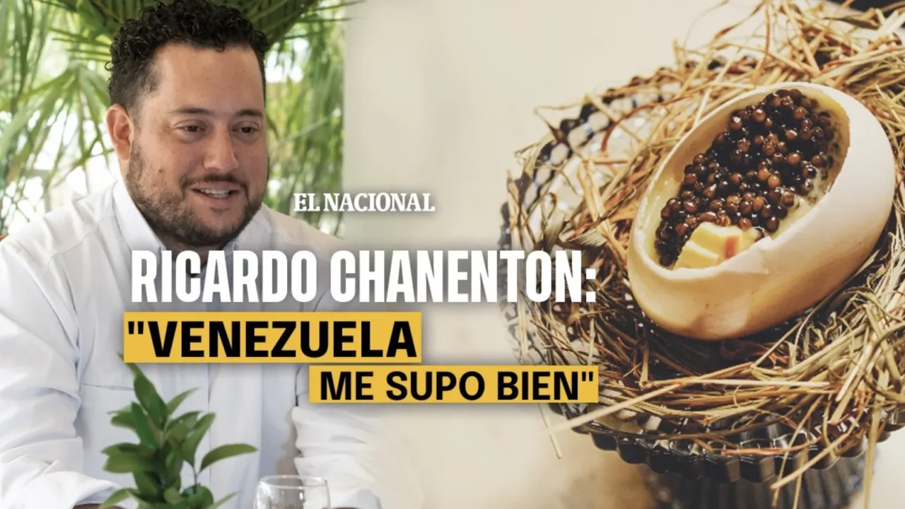 Ricardo Chaneton regresa a Venezuela y comparte su primer bocado