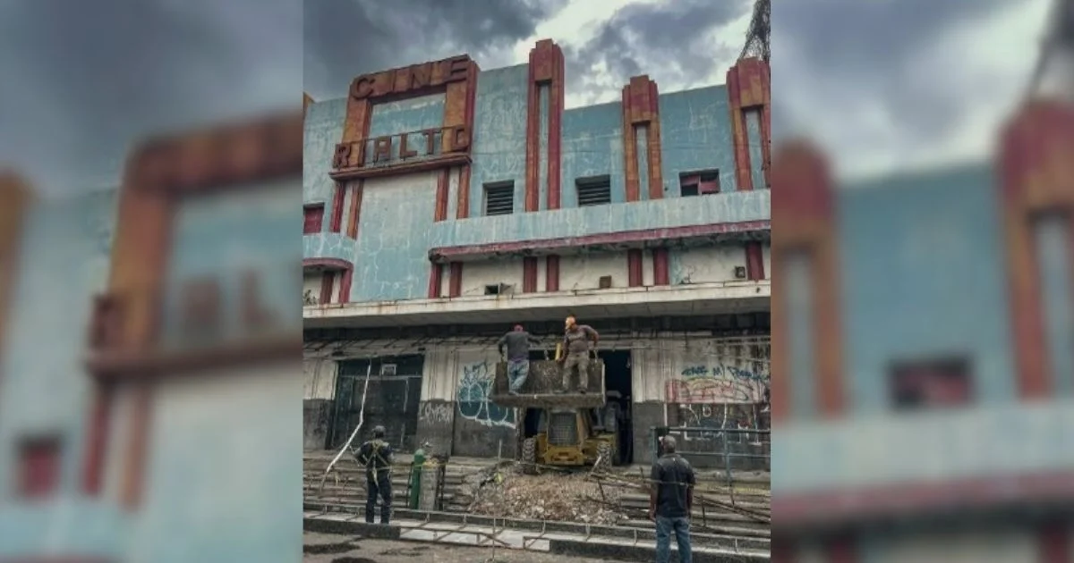 El emblemático Cine Rialto de Barquisimeto es vendido y transformado en estacionamiento
