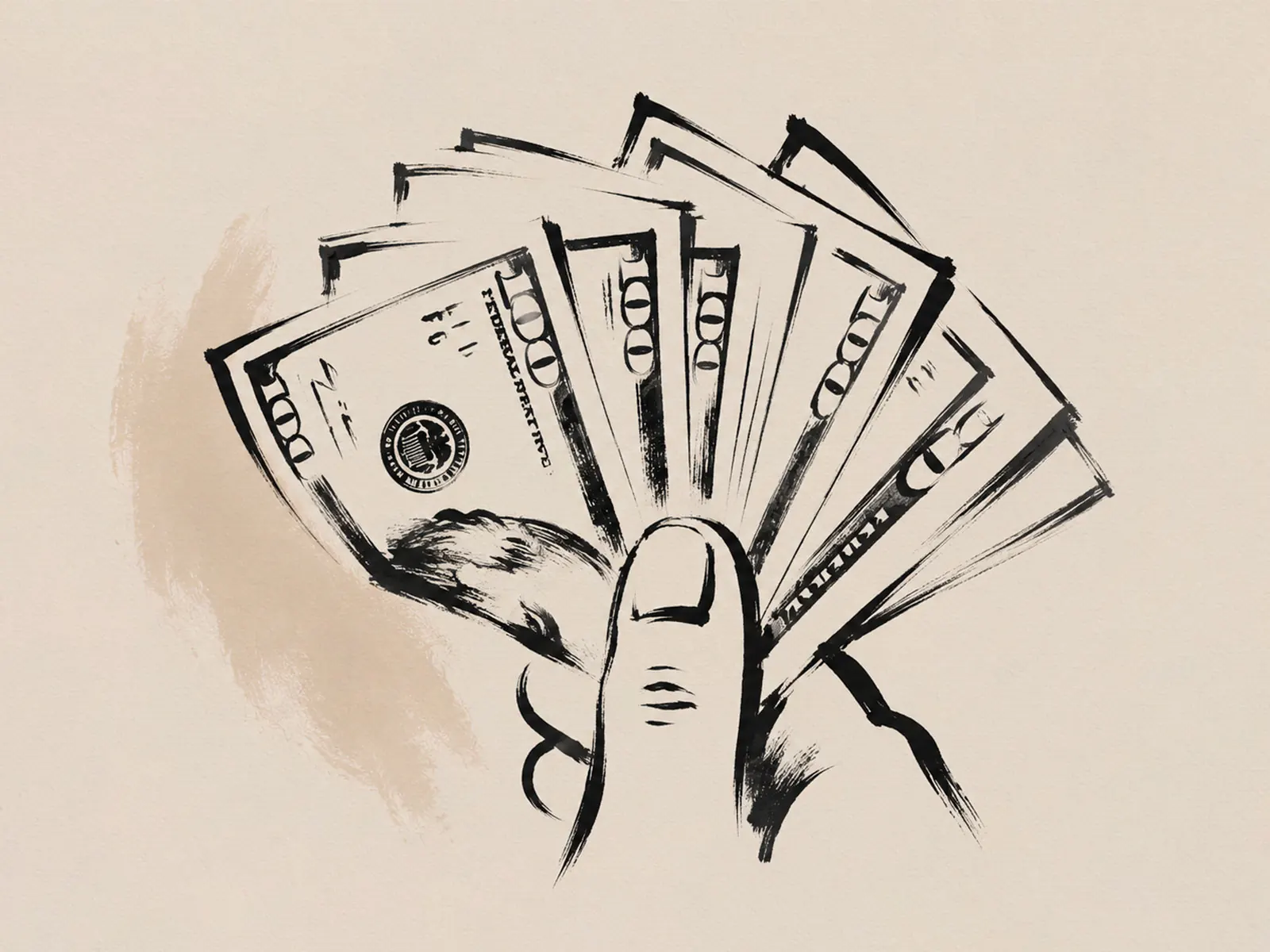 Ciudadanos venezolanos realizando transacciones cotidianas utilizando billetes de dólares estadounidenses en un entorno urbano.
