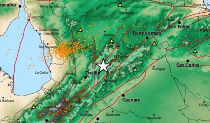 Sismo de magnitud 4.4 sacude a Portuguesa y se percibe en Lara, Trujillo y Zulia