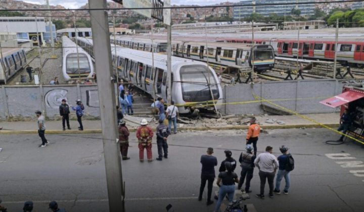 Investigarán descarrilamiento de vagón del Metro de Caracas en Propatria
