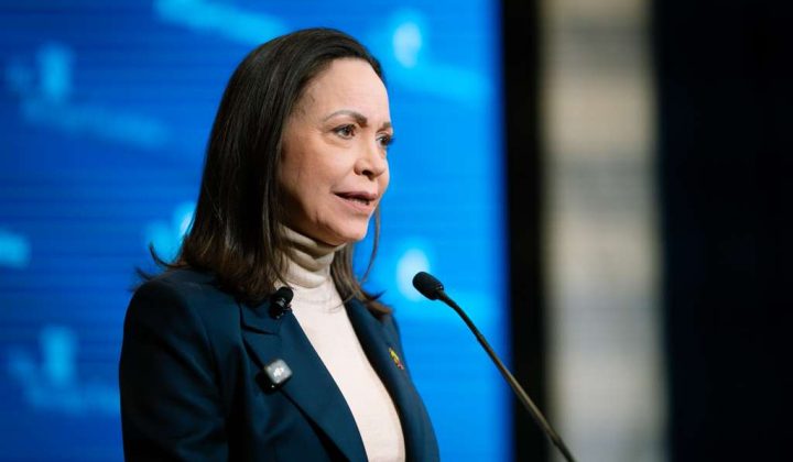 La líder venezolana María Corina Machado se pronunció en la madrugada de este jueves para expresar su solidaridad con los miles de venezolan