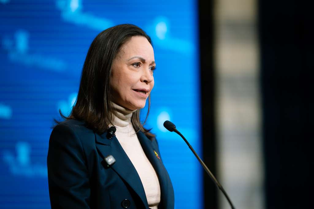 La líder venezolana María Corina Machado se pronunció en la madrugada de este jueves para expresar su solidaridad con los miles de venezolan