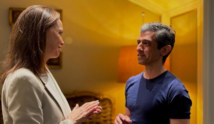 María Corina Machado se reúne con el hermano de la Nobel de la Paz iraní Narges Mohammadi en Oslo