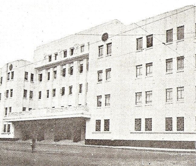 Edificio principal del Banco Central de Venezuela en Caracas.