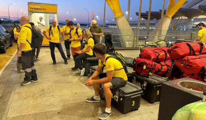 Una brigada de rescatistas españoles, la USAR13, que integraba personal de Alicante y Castellón, informó que no pudo viajar a Venezuela para