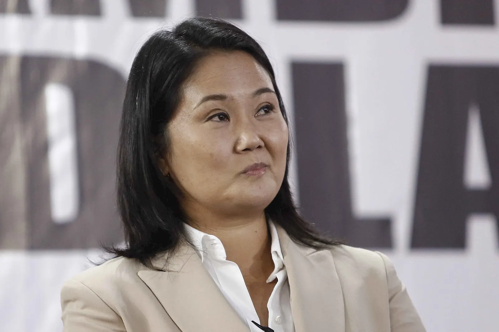 Keiko Fujimori, candidata presidencial peruana.