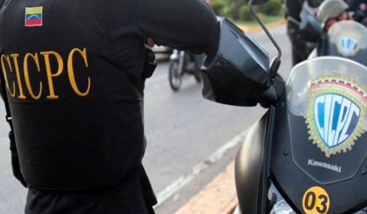 Funcionarios del Cuerpo de Investigaciones Científicas, Penales y Criminalísticas (Cicpc) lograron la detención de cuatro individuos presunt