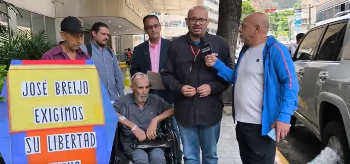 José Breijo, ciudadano uruguayo-venezolano, ha sido dado de alta del Hospital de Clínicas Caracas después de pasar 19 días hospitalizado deb